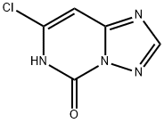 7-chloro-[1,2,4]triazolo[1,5-c]pyriMidin-5-ol Struktur