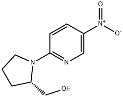 (S)-(-)-N-(5-NITRO-2-PYRIDYL)PROLINOL Structure