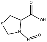 4-Thiazolidinecarboxylicacid,3-nitroso-(9CI) 结构式