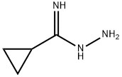 CYCLOPROPANECARBOXIMIDIC ACID, HYDRAZIDE Structure