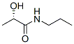 Propanamide, 2-hydroxy-N-propyl-, (S)- (9CI) 结构式
