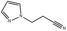 3-(1H-吡唑-1-基)丙腈, 88393-88-8, 结构式