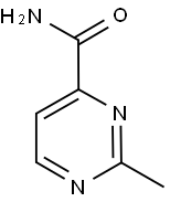 2-甲基嘧啶-4-甲酰胺,88393-97-9,结构式
