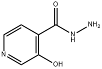 4-Pyridinecarboxylicacid,3-hydroxy-,hydrazide(9CI) Structure