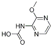 3-METHOXY-PYRAZINECARBAMIC ACID 结构式