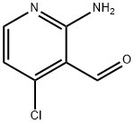 2-氨基-4-氯烟醛,884004-48-2,结构式