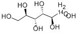 D-MANNITOL, [1-14C]- Structure