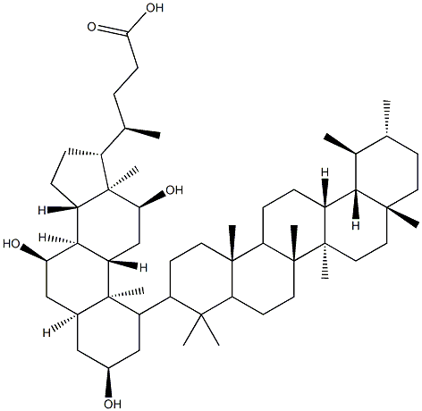 熊硫胆酸 结构式