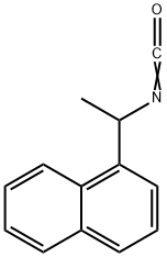 1-(1-萘基)乙基异氰酸酯 结构式