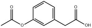 (3-乙酰氧基苯基)乙酸, 88443-77-0, 结构式