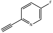 2-ETHYNYL-5-FLUOROPYRIDINE Struktur