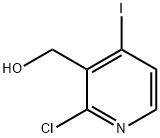 2-CHLORO-4-IODOPYRIDINE-3-METHANOL Struktur