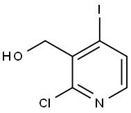 2-氯-4-碘吡啶-3-甲醇,884494-44-4,结构式