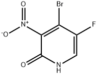 2-羟基-3-硝基-4-溴-5-氟吡啶,884495-02-7,结构式