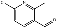 6-氯-3-甲酰基-2-甲基吡啶 结构式