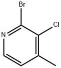 2-溴-3-氯-4-甲基吡啶, 884495-42-5, 结构式