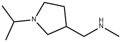 [(1-イソプロピルピロリジン-3-イル)メチル]メチルアミン 化学構造式