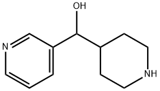 4-ピペリジニル(3-ピリジニル)メタノール 化学構造式