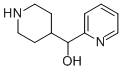 ピペリジン-4-イル(ピリジン-2-イル)メタノール 化学構造式