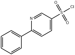 6-フェニル-3-ピリジンスルホニルクロリド 化学構造式