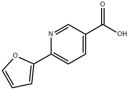 6-(2-FURYL)NICOTINIC ACID Struktur