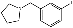 1-(3-IODOBENZYL)PYRROLIDINE 结构式