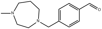 4-((4-甲基-1,4-二氮杂-1-基)甲基)苯甲醛 结构式