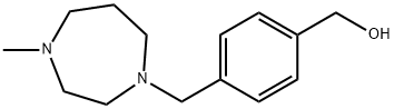 {4-[(4-Methylperhydro-1,4-diazepin-1-yl)methyl]phenyl}methanol Struktur