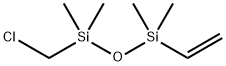 1-乙烯基-3-氯甲基-1,1,3,3-四甲基二硅氧烷, 88456-93-3, 结构式