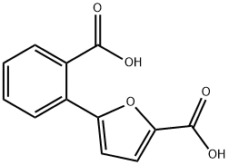 5-(2-Carboxyphenyl)-furan-2-carboxylic acid Struktur