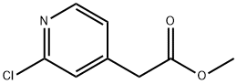 2-CLOROPYRIDINE-4-METHYLACETATE Struktur