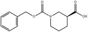 (S)-PIPERIDINE-1,3-DICARBOXYLIC ACID 1-BENZYL ESTER Structure