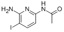 N-(6-AMINO-5-IODO-PYRIDIN-2-YL)-ACETAMIDE Structure