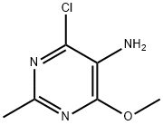 4-氯-6-甲氧基-2-甲基嘧啶-5-胺, 88474-31-1, 结构式