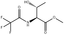 N-TFA-DL-THREONINE METHYL ESTER Struktur