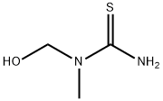 Urea, 1-(hydroxymethyl)-1-methyl-2-thio- (7CI) Structure