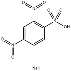 2,4-DINITROBENZENESULFONIC ACID SODIUM SALT Structure