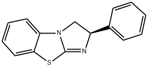 (2R)-2,3-Dihydro-2-phenylimidazo[2,1-b]benzothiazole Struktur