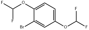 2,5-Bis-(difluoromethoxy)-bromobenzene Structure