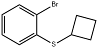 2-Cyclobutylthio-phenyl bromide Structure