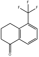 5-三氟甲基-1-四氢萘酮 结构式
