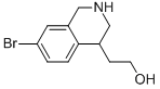 2-(7-Bromo-1,2,3,4-tetrahydroisoquinolin-4-yl)ethanol Structure