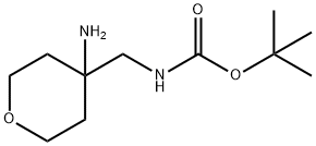 Tert-butyl(4-aminotetrahydro-2H-pyran-4-yl)methylcarbamate Structure