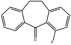 4-FLUORO-10,11-DIHYDRO-DIBENZO[A,D]CYCLOHEPTEN-5-ONE Structure