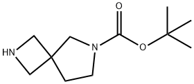 叔丁基2,6-二氮杂螺[3.4]辛烷-6-甲酸酯,885270-86-0,结构式