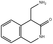 4-(Aminomethyl)-1,2-dihydroisoquinolin-3(4H)-one Structure