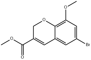 6-BROMO-8-METHOXY-2H-CHROMENE-3-CARBOXYLIC ACID METHYL ESTER
