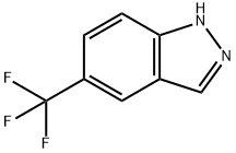 5-(TRIFLUOROMETHYL)-1H-INDAZOLE Struktur
