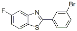 2-(3-BROMOPHENYL)-5-FLUOROBENZO[D]THIAZOLE Structure