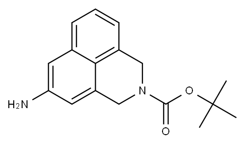 TERT-BUTYL 5-AMINO-1H-BENZO[DE]ISOQUINOLINE-2(3H)-CARBOXYLATE|